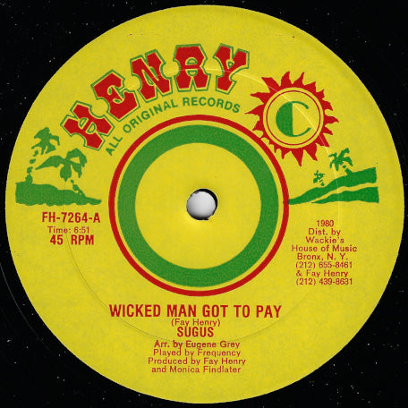 Wicked Man Got To Pay / Wicked Dub