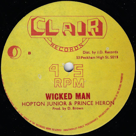 Wondering Disco / Wicked Man