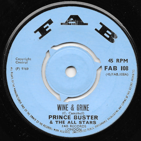 Wine And Grine / The Scorcher aka The Reggay Sound