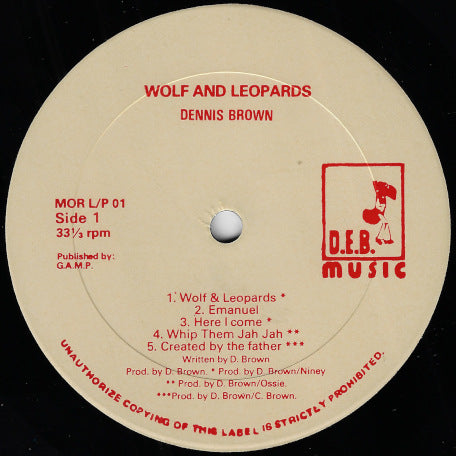 Wolf And Leopards
