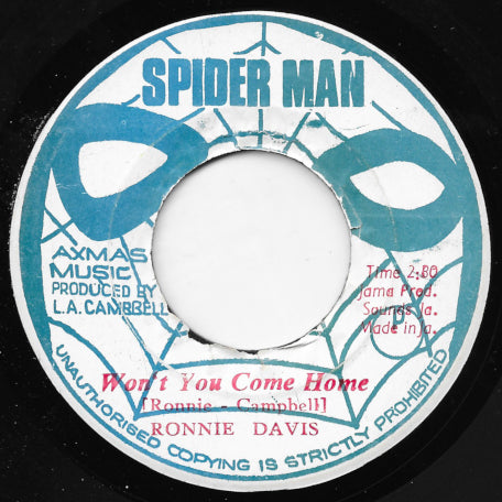 Won't You Come Home / Super Dub