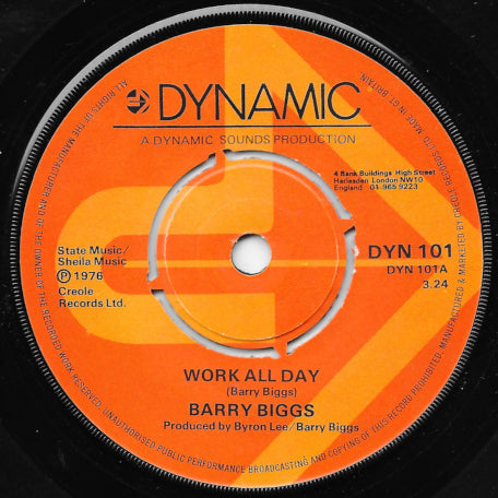 Work All Day / Play All Night