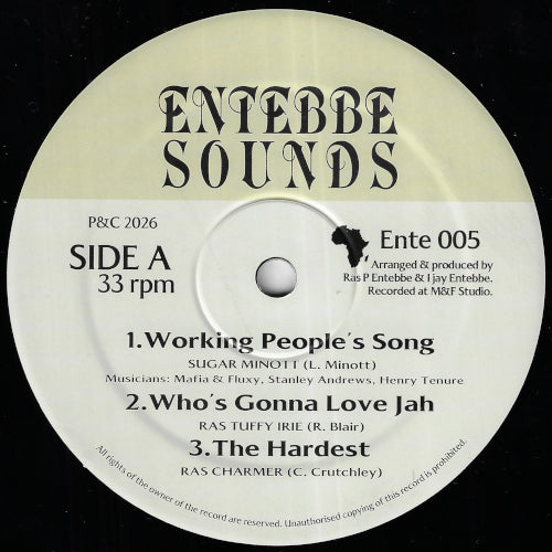 Working People's Song / Who's Gonna Love Jah / The Hardest / Working People's Dub / Who's Gonna Love Dub / Hardest Dub