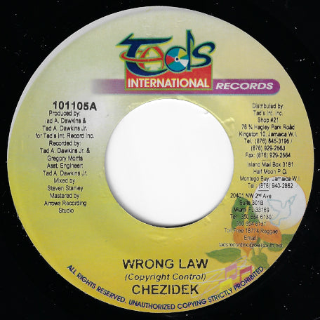 Wrong Law / Hard Drugs Riddim