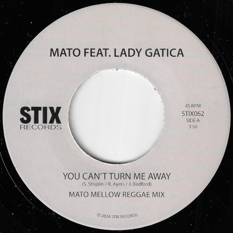 You Can't Turn Me Away (Mellow Reggae Mix) / Dub Ver
