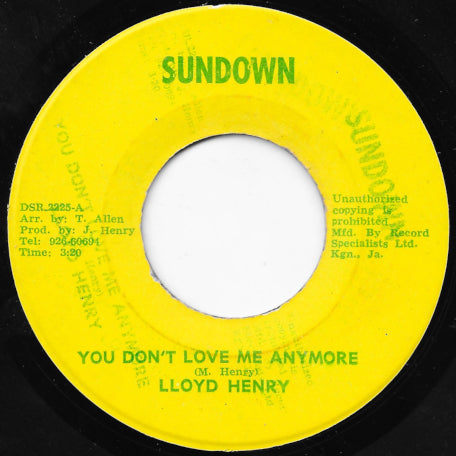 You Don't Love Me Anymore / Ver