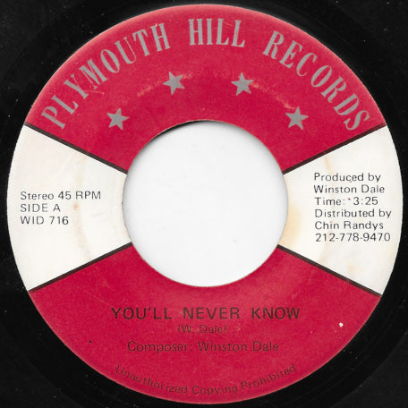 You'll Never Know / Ver