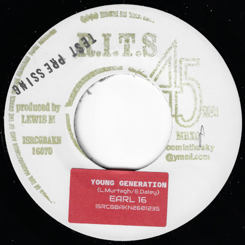 TEST PRESS Young Generation / Ration Dub