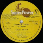 Champion Sound / Ver - Colin Roach