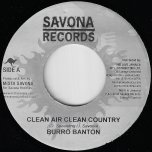 Clean Air Country / By The Way - Burro Banton / Vida Sun Shyne