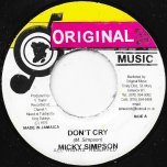 Don't Cry / Dub Riddim - Mickey Simpson