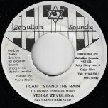 I Can't Stand the Rain / Ver - Yesika Zevulana