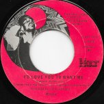 Id Love You To Want Me / Never Never Never - John Holt