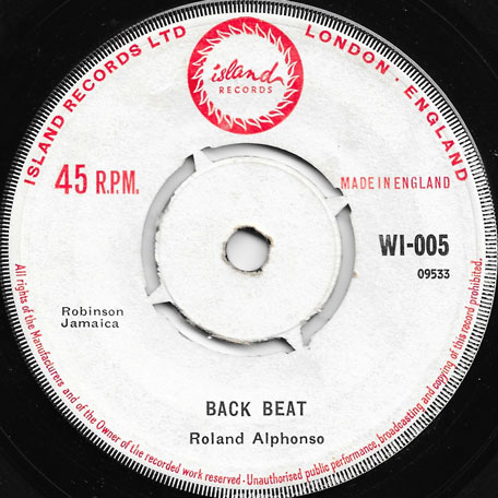 Roland Alphonso / Roy And Millie / Back Beat / Well Meet: Lion