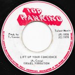 Lift Up Your Conscience / Dub Fashion - Israel Vibration Feat Augustus Pablo