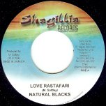 Love Rastafari / Riddim - Natural Black