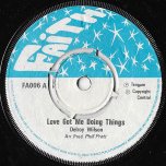 Love Got Me Doing Things / Ver - Delroy Wilson