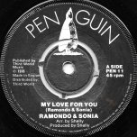 My Love For You / Organ Instrumental - Raymondo And Sonia Fergus