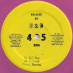 So Jah Say / Stand Firm - Barry Brown