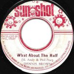 What About The Half / Ver - Dennis Brown